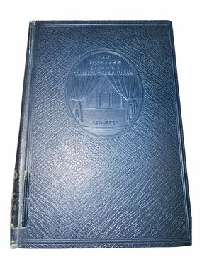Antiquarian 1927 The Progress of Drama Through the Centuries Hardcover Stauffer